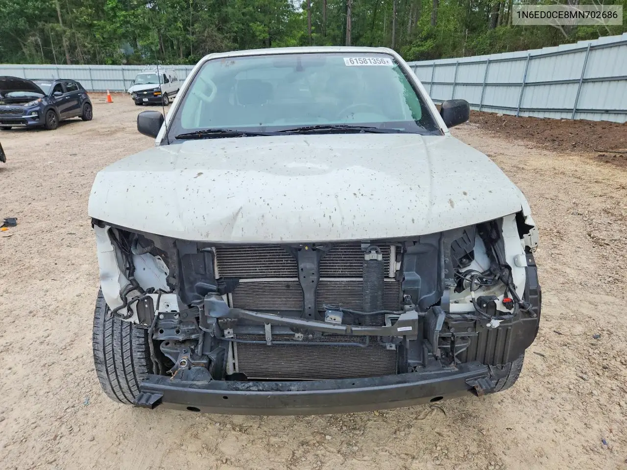 1N6ED0CE8MN702686 2021 Nissan Frontier S