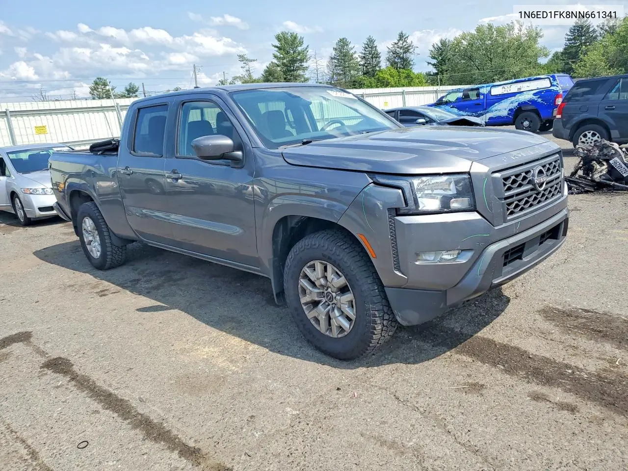 1N6ED1FK8NN661341 2022 Nissan Frontier Sv