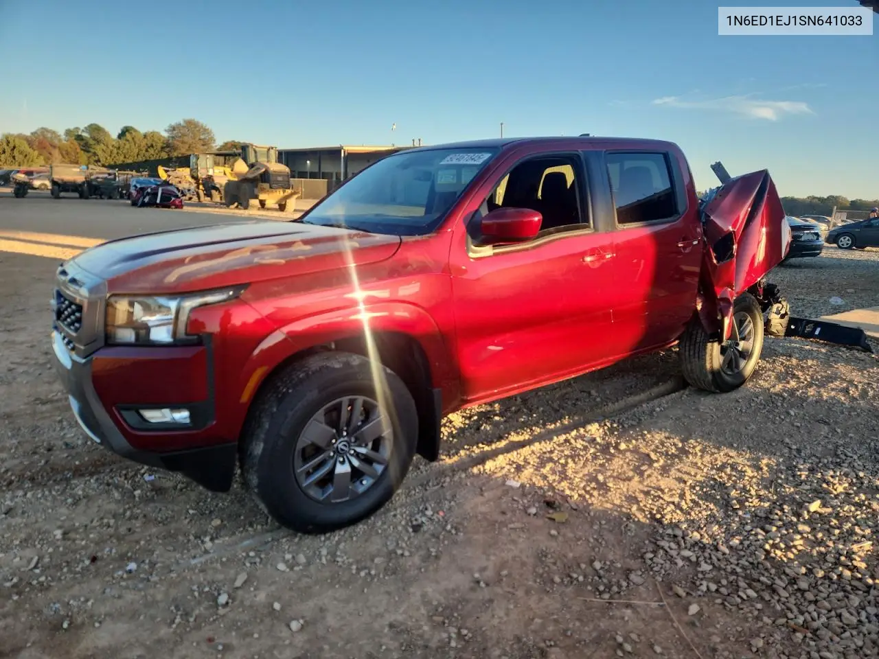 1N6ED1EJ1SN641033 2025 Nissan Frontier S