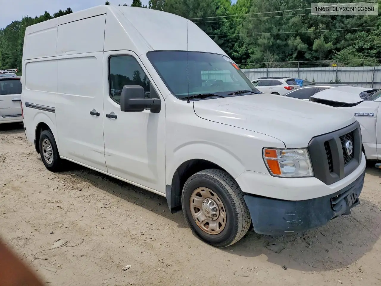 2012 Nissan Nv 2500 Delivery Van VIN: 1N6BF0LY2CN103658 Lot: 55385246