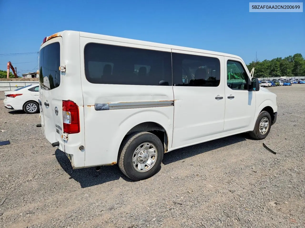 2012 Nissan Nv 3500 Hd S VIN: 5BZAF0AA2CN200699 Lot: 59350996