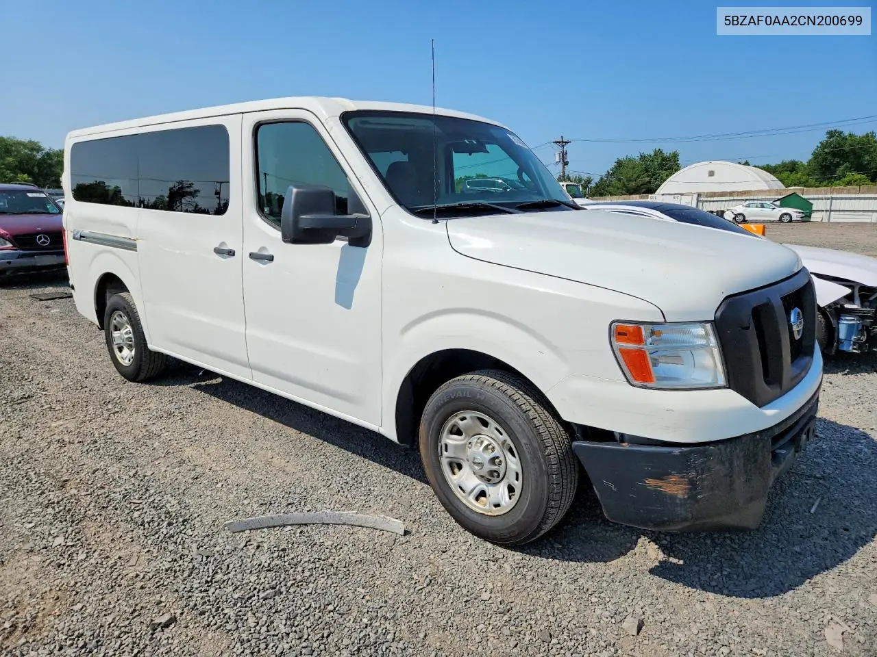 2012 Nissan Nv 3500 Hd S VIN: 5BZAF0AA2CN200699 Lot: 59350996