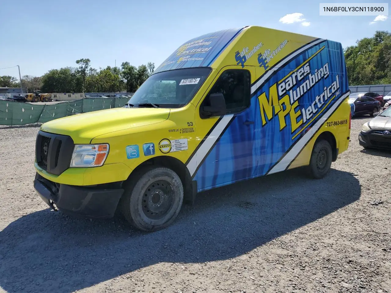 2012 Nissan Nv 2500