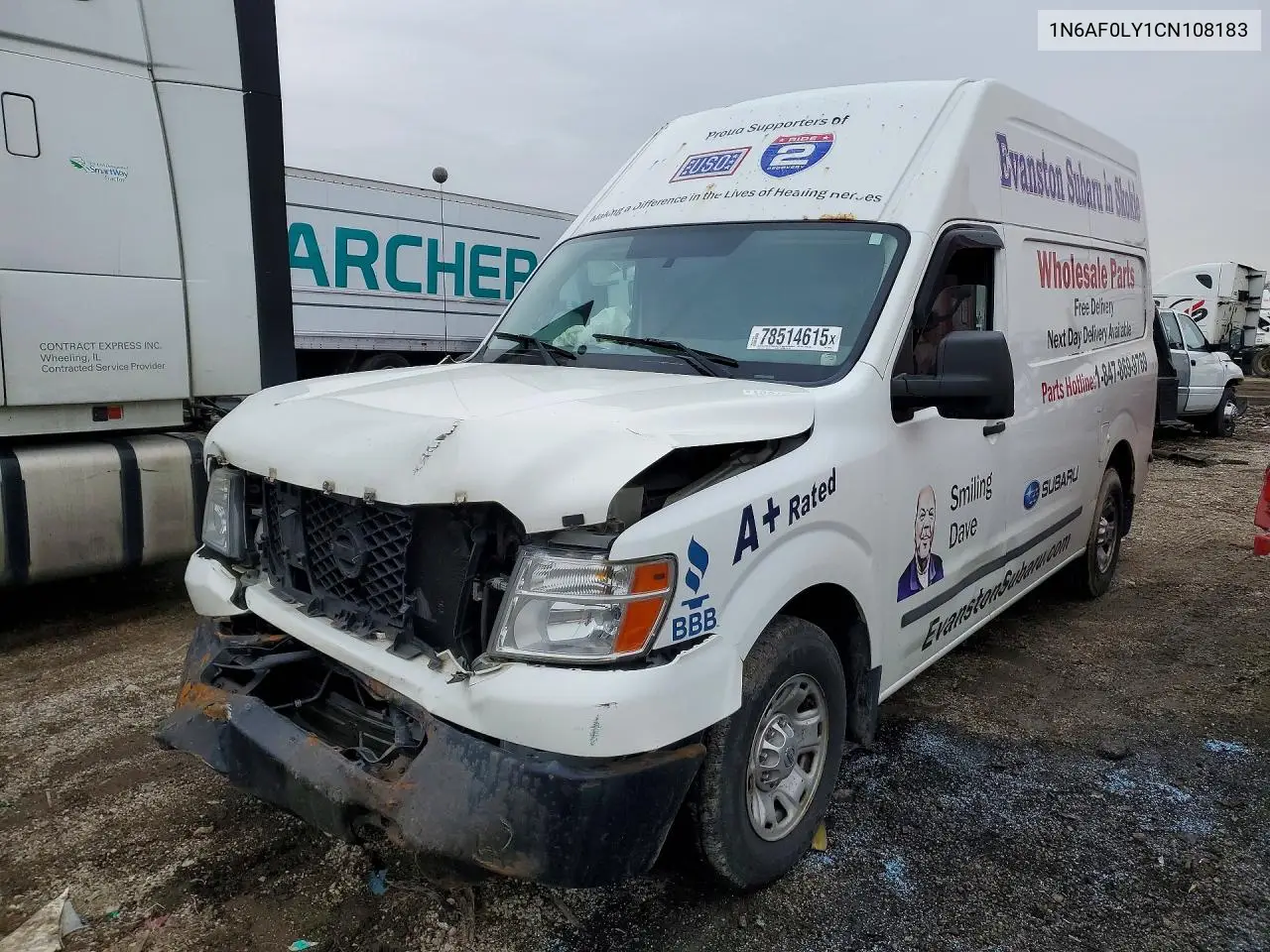 2012 Nissan Nv 2500