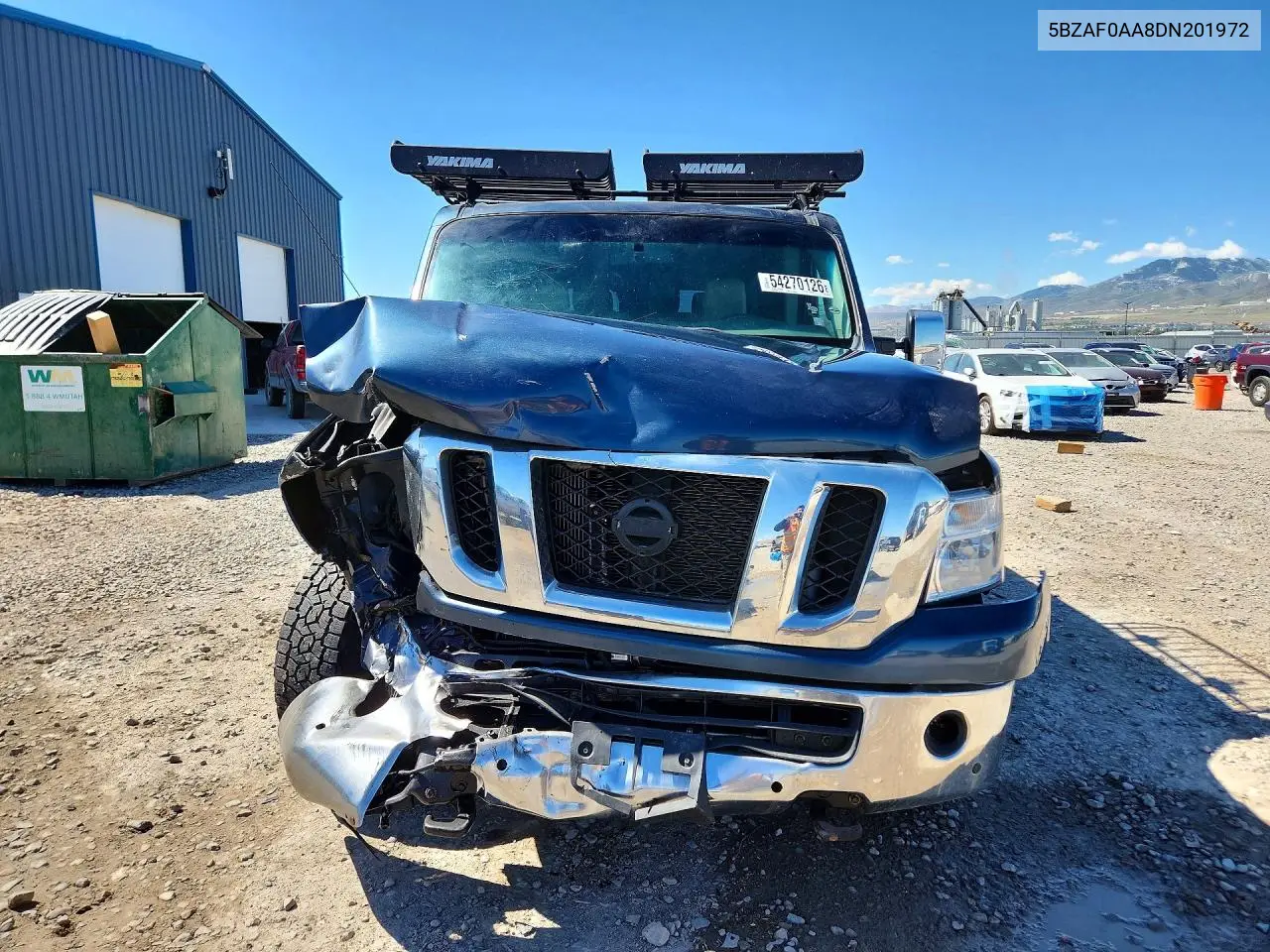 2013 Nissan Nv 3500 Hd S VIN: 5BZAF0AA8DN201972 Lot: 54270126