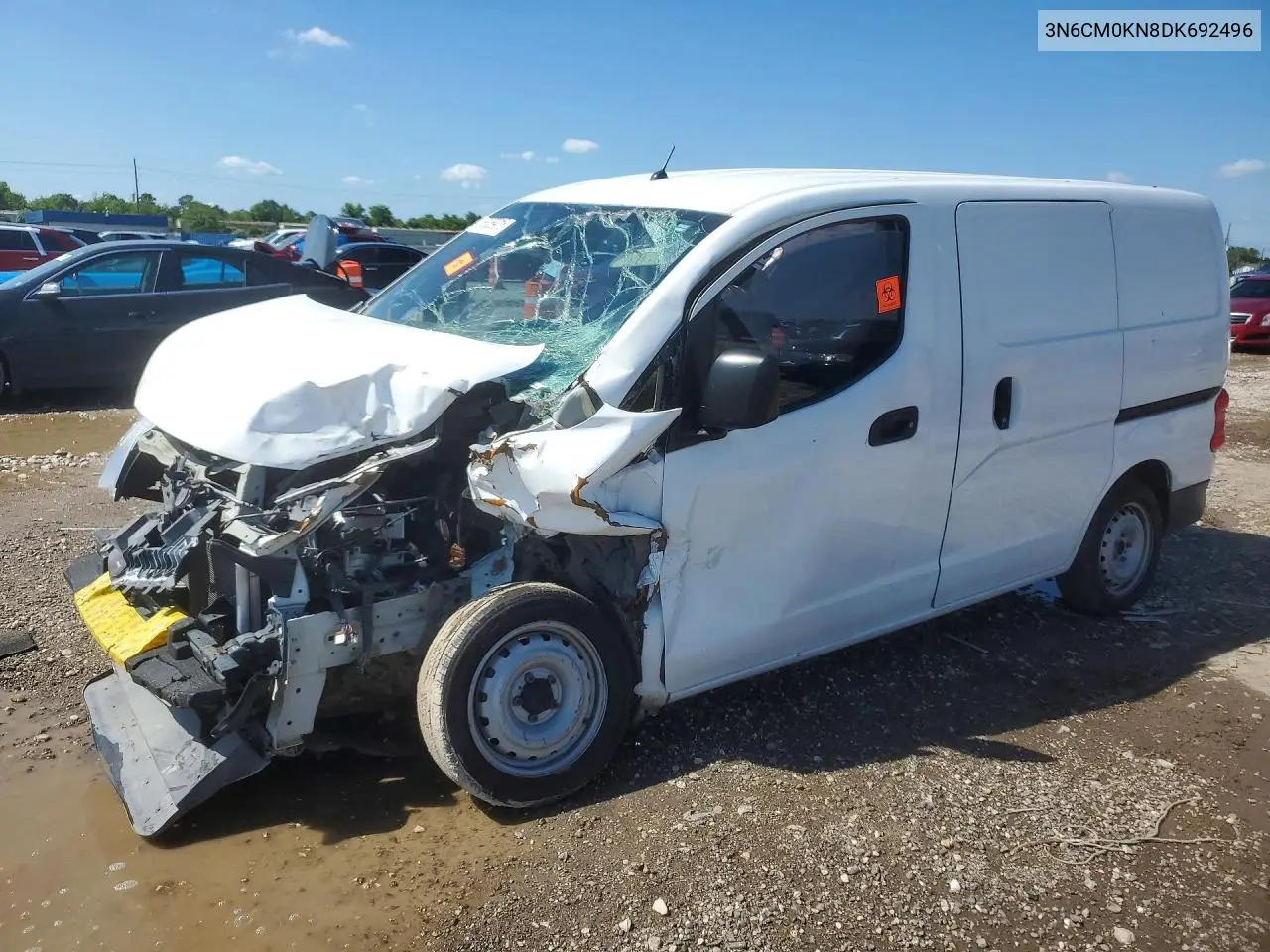 2013 Nissan Nv200 S VIN: 3N6CM0KN8DK692496 Lot: 55059016