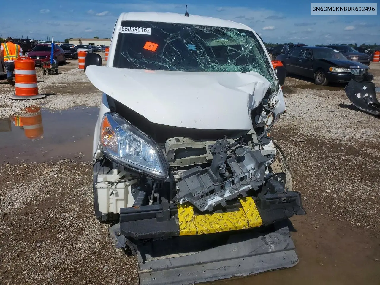 2013 Nissan Nv200 S VIN: 3N6CM0KN8DK692496 Lot: 55059016