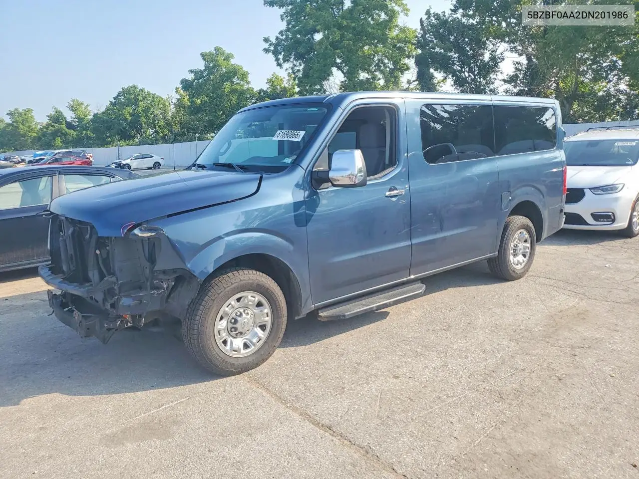 2013 Nissan Nv 3500 Hd S VIN: 5BZBF0AA2DN201986 Lot: 61690866