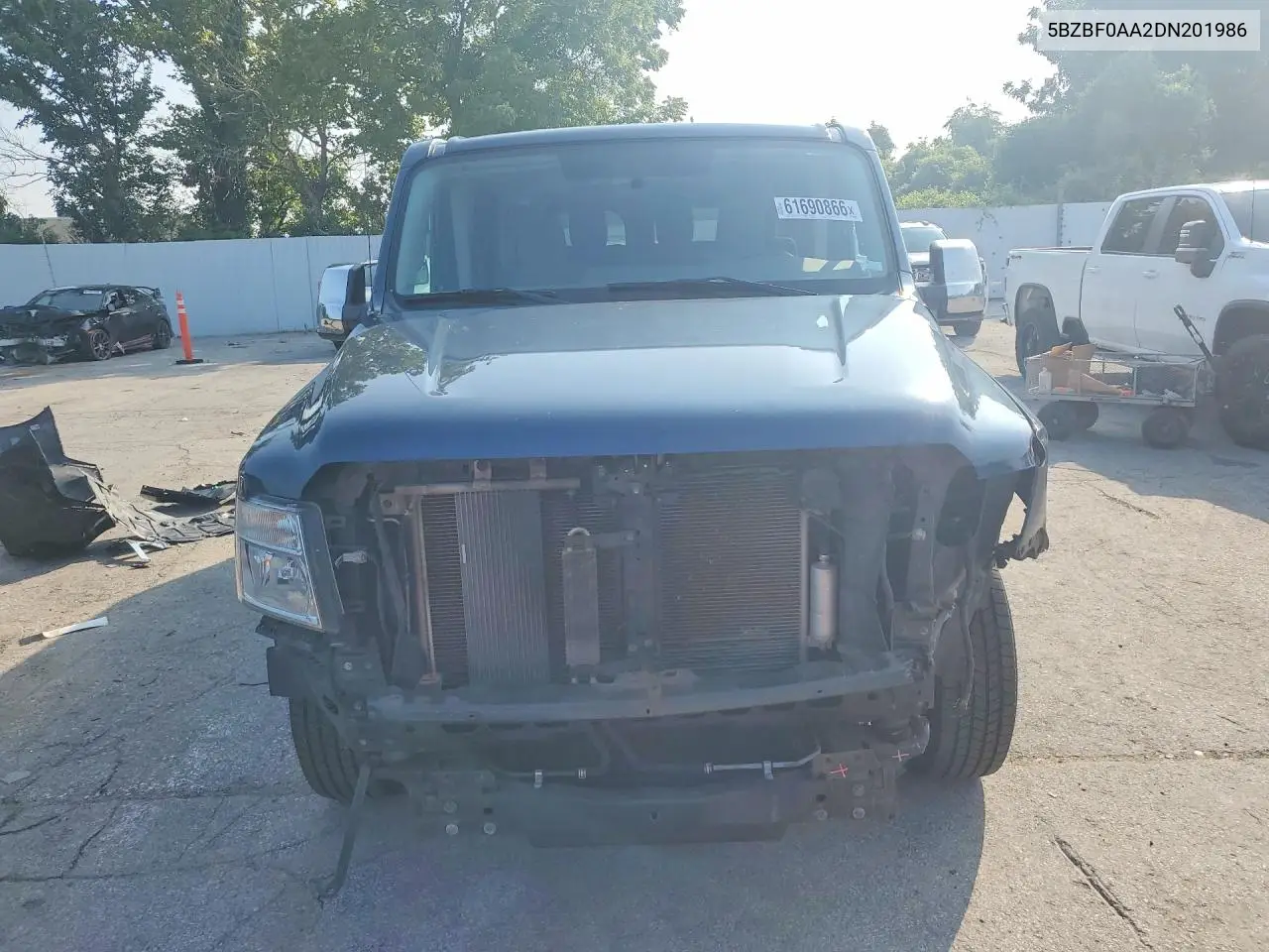 2013 Nissan Nv 3500 Hd S VIN: 5BZBF0AA2DN201986 Lot: 61690866