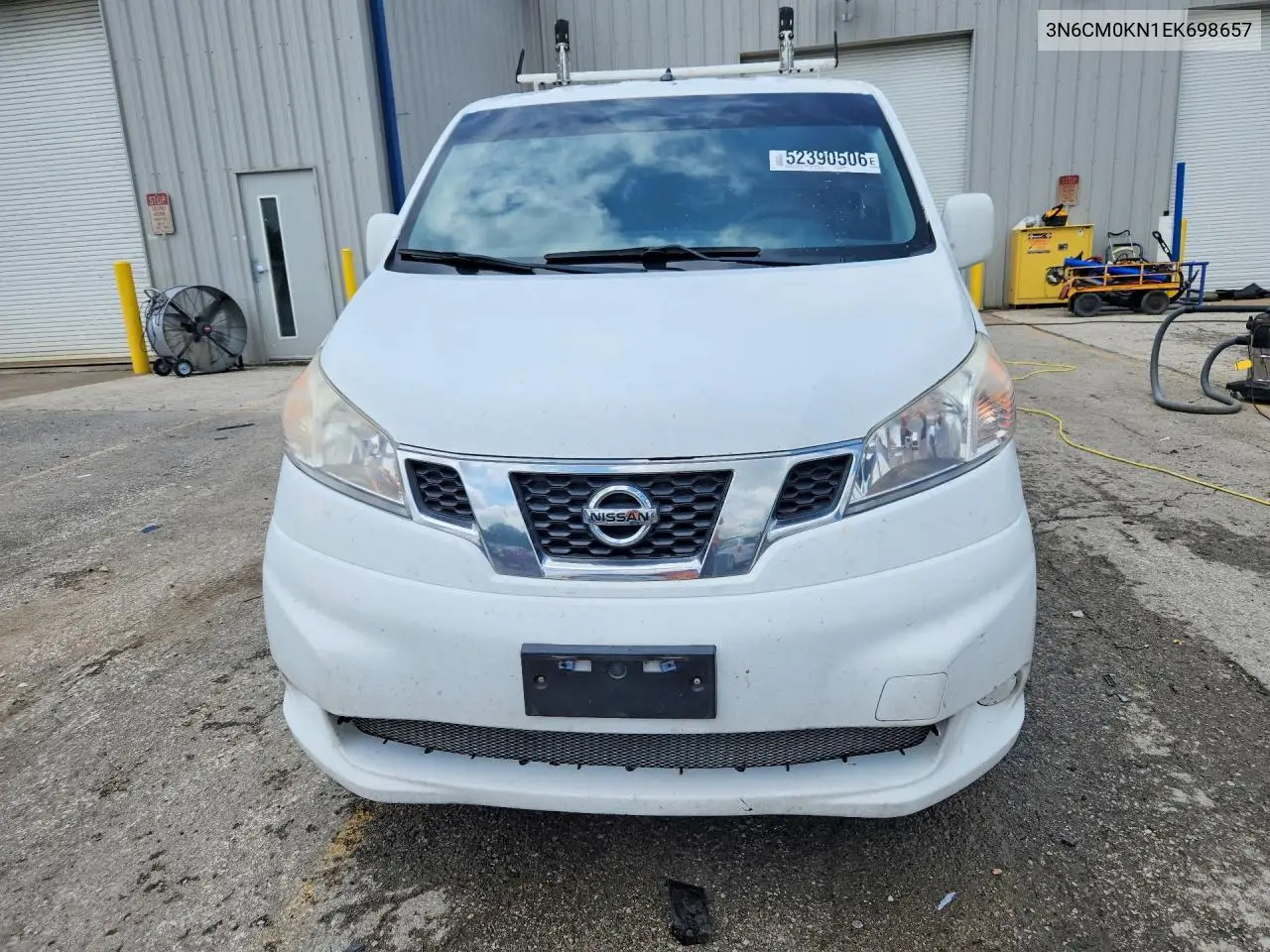 2014 Nissan Nv200 Delivery Van VIN: 3N6CM0KN1EK698657 Lot: 52390506