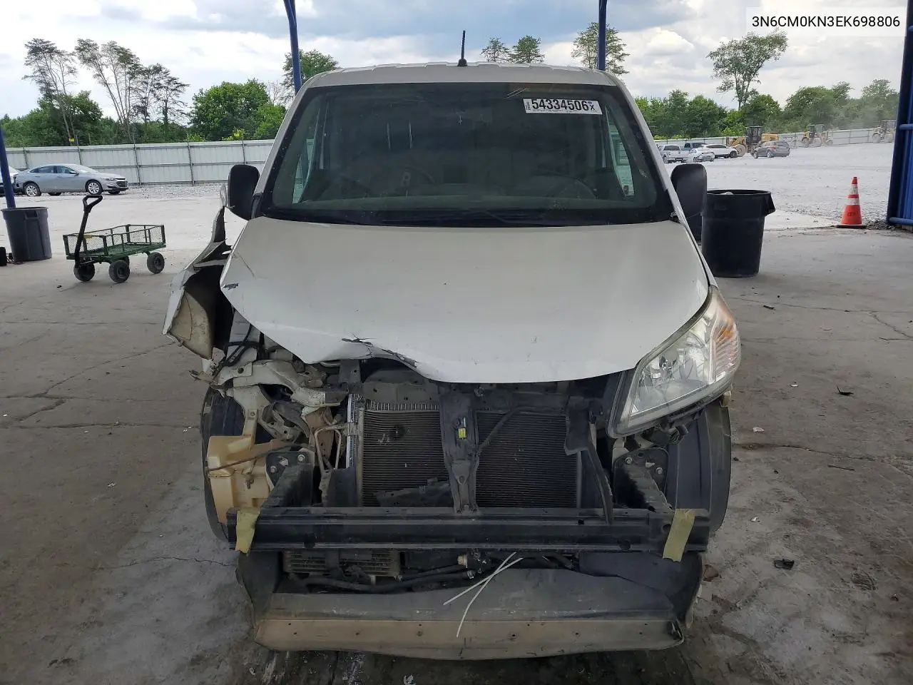 2014 Nissan Nv200 S VIN: 3N6CM0KN3EK698806 Lot: 54334506