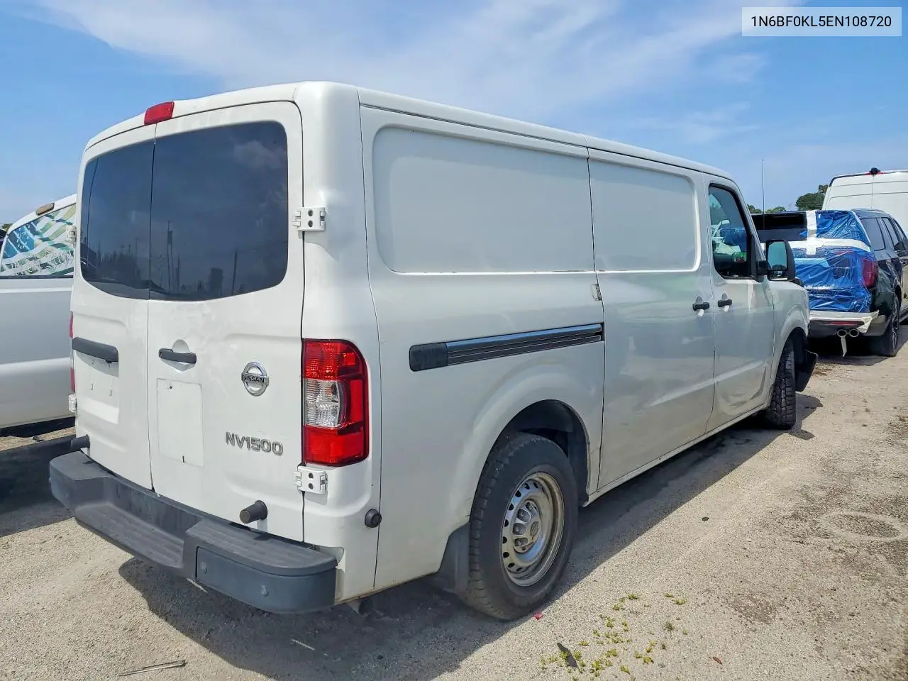 2014 Nissan Nv 1500 S VIN: 1N6BF0KL5EN108720 Lot: 57068566