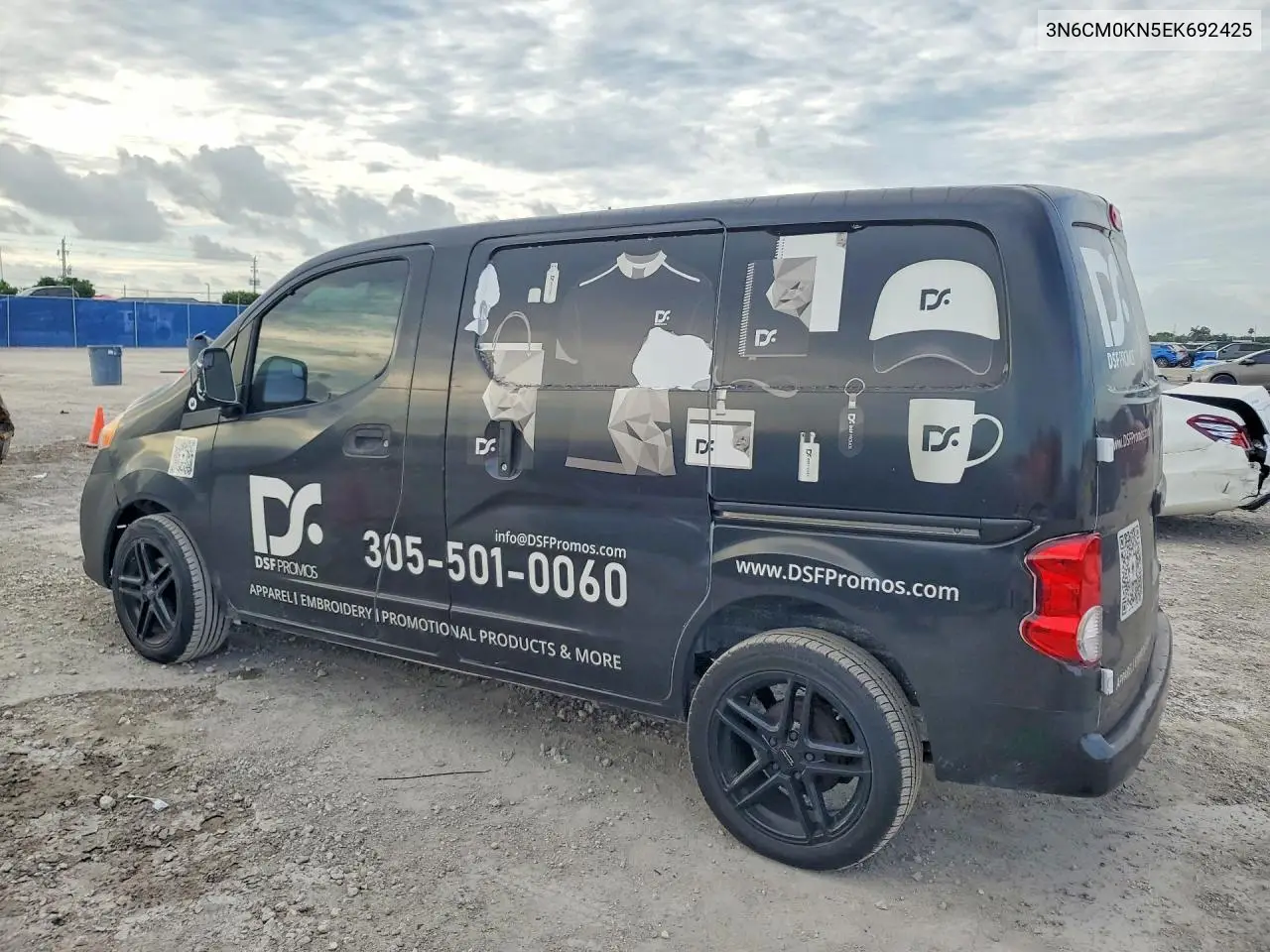 2014 Nissan Nv200 Sv VIN: 3N6CM0KN5EK692425 Lot: 57323946