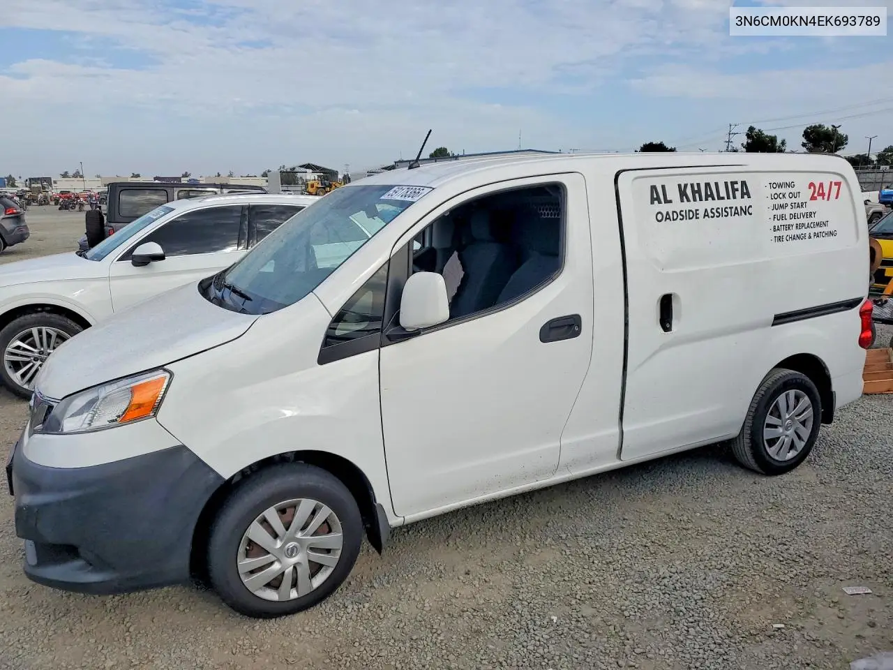 2014 Nissan Nv200 Sv VIN: 3N6CM0KN4EK693789 Lot: 59178366