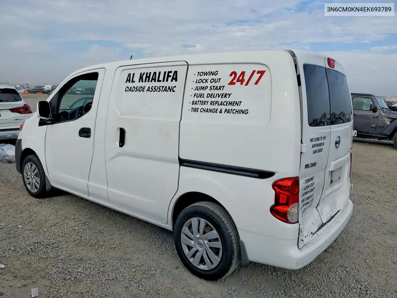 2014 Nissan Nv200 Sv VIN: 3N6CM0KN4EK693789 Lot: 59178366