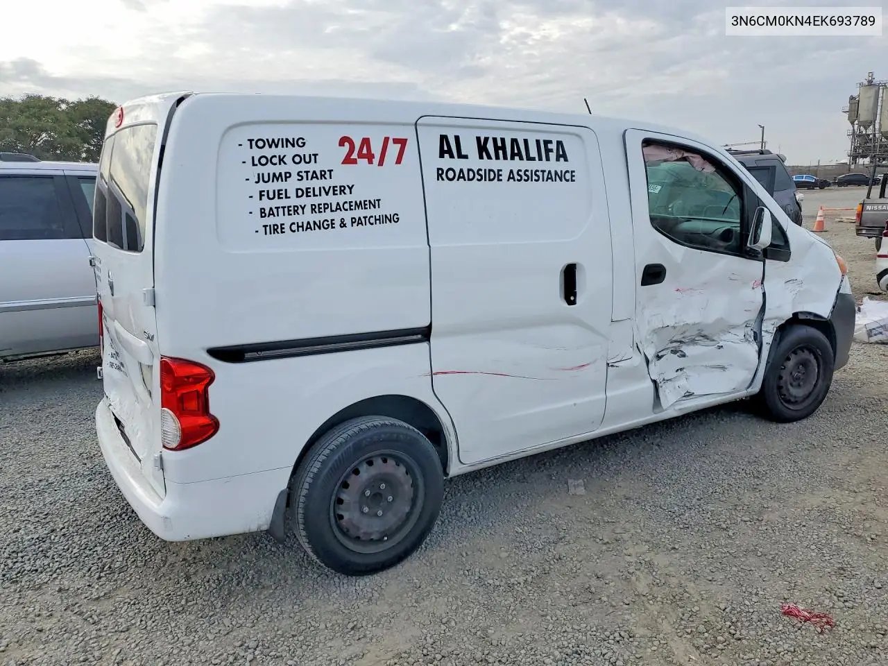 2014 Nissan Nv200 Sv VIN: 3N6CM0KN4EK693789 Lot: 59178366