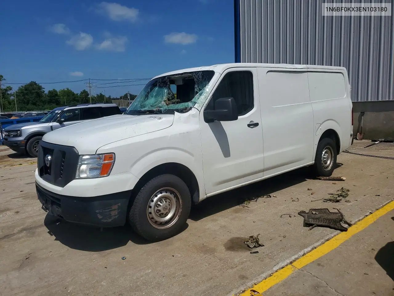 2014 Nissan Nv 2500 Hd S VIN: 1N6BF0KX3EN103180 Lot: 59339776