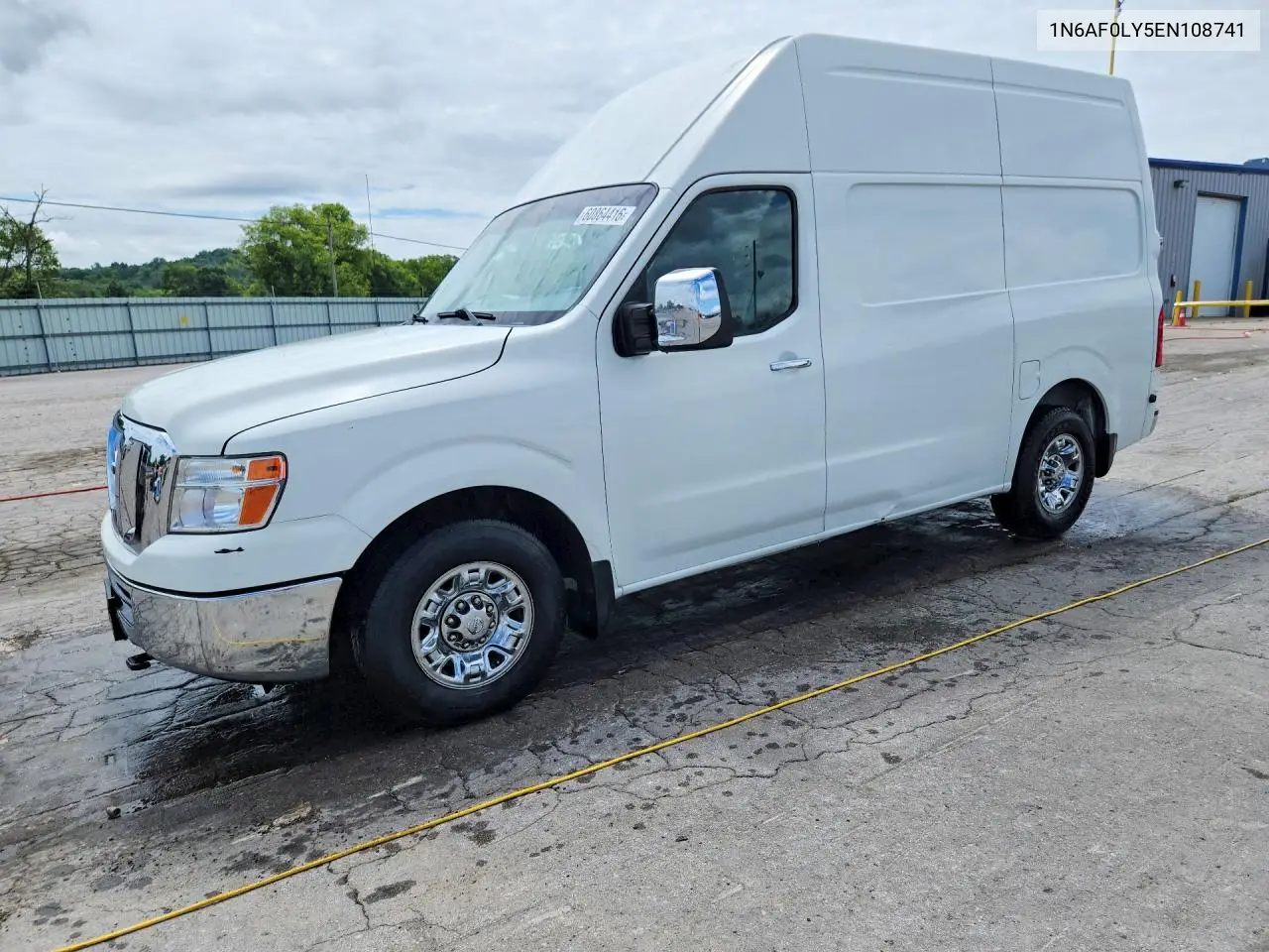 2014 Nissan Nv 2500 Delivery Van VIN: 1N6AF0LY5EN108741 Lot: 60864416