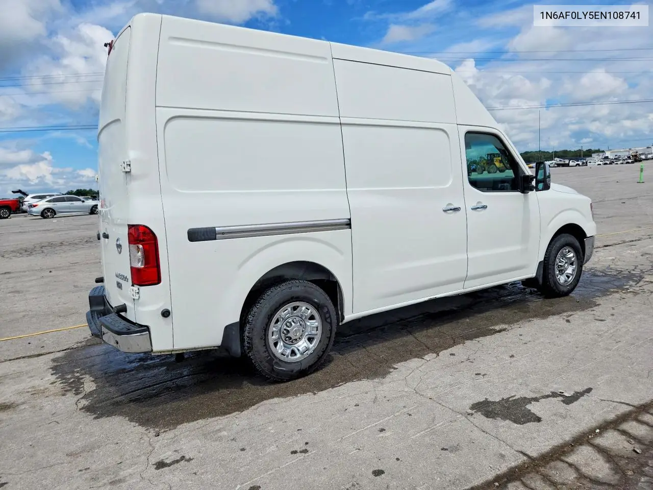 2014 Nissan Nv 2500 Delivery Van VIN: 1N6AF0LY5EN108741 Lot: 60864416