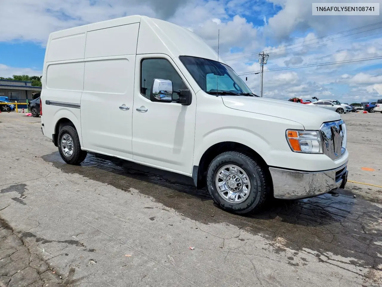 2014 Nissan Nv 2500 Delivery Van VIN: 1N6AF0LY5EN108741 Lot: 60864416