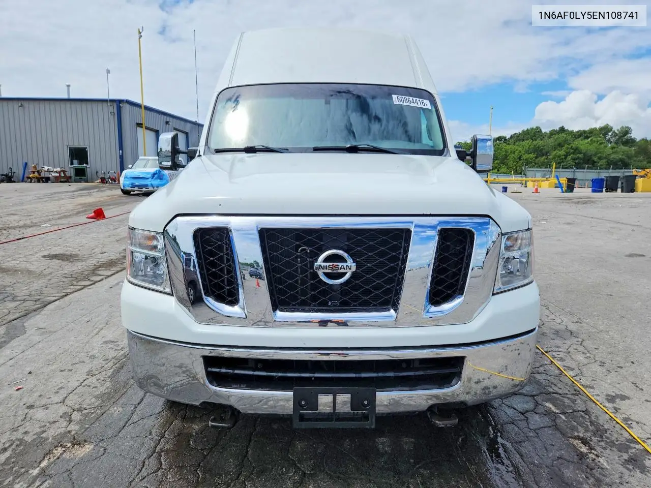 2014 Nissan Nv 2500 Delivery Van VIN: 1N6AF0LY5EN108741 Lot: 60864416