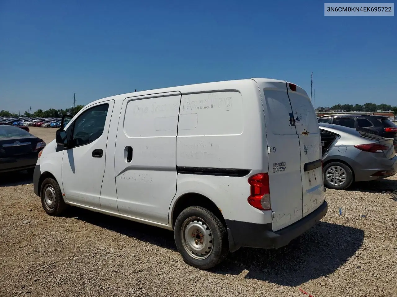 2014 Nissan Nv200 S VIN: 3N6CM0KN4EK695722 Lot: 61009776