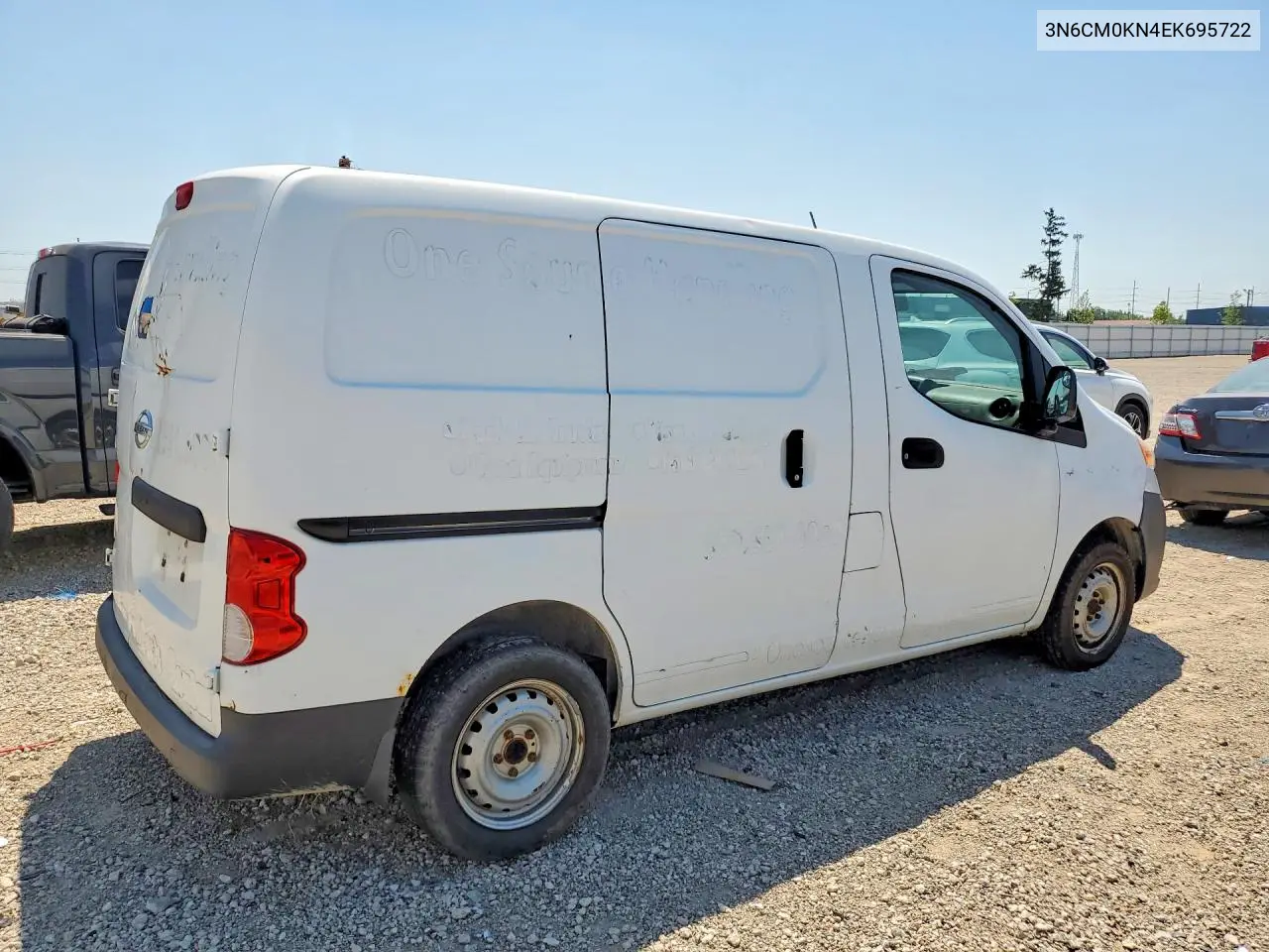 2014 Nissan Nv200 S VIN: 3N6CM0KN4EK695722 Lot: 61009776