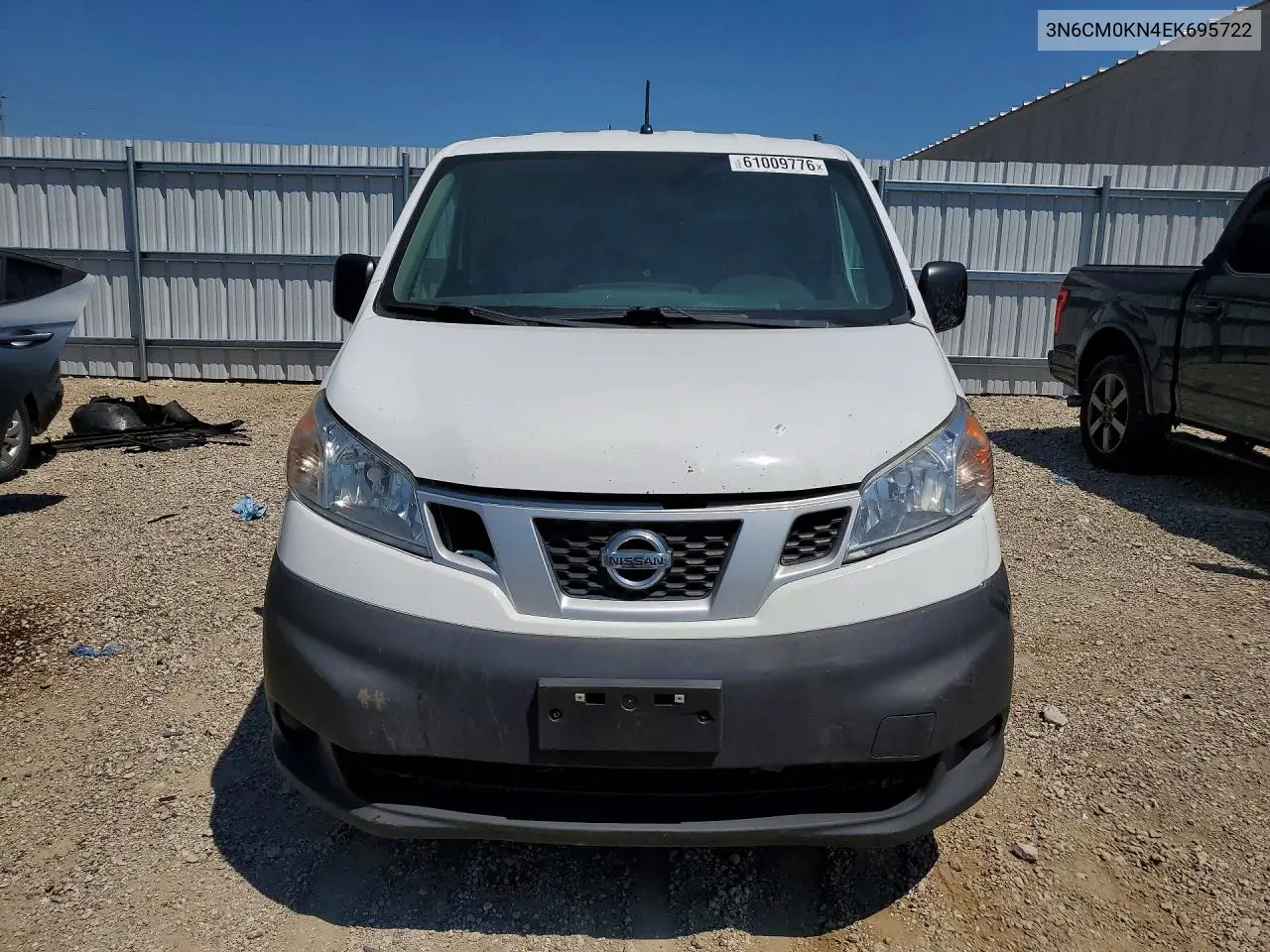 2014 Nissan Nv200 S VIN: 3N6CM0KN4EK695722 Lot: 61009776
