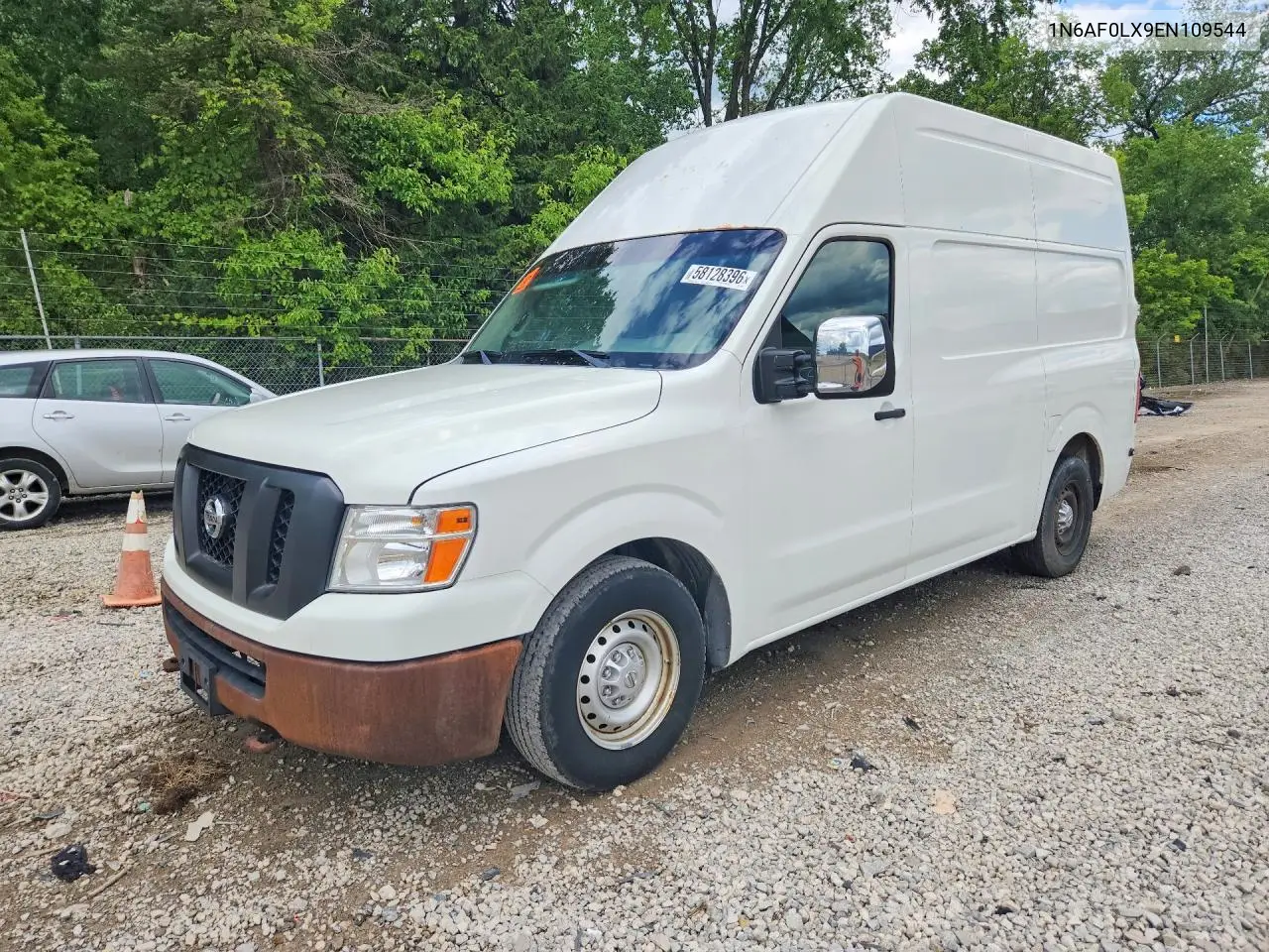 2014 Nissan Nv 2500/3500 VIN: 1N6AF0LX9EN109544 Lot: 61069976
