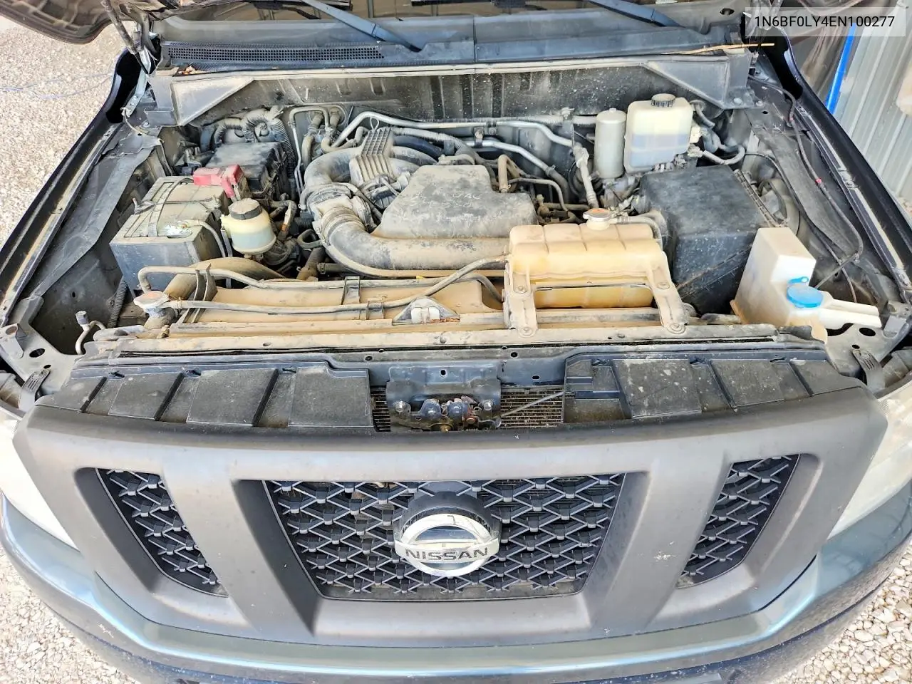 2014 Nissan Nv 2500 VIN: 1N6BF0LY4EN100277 Lot: 61520486