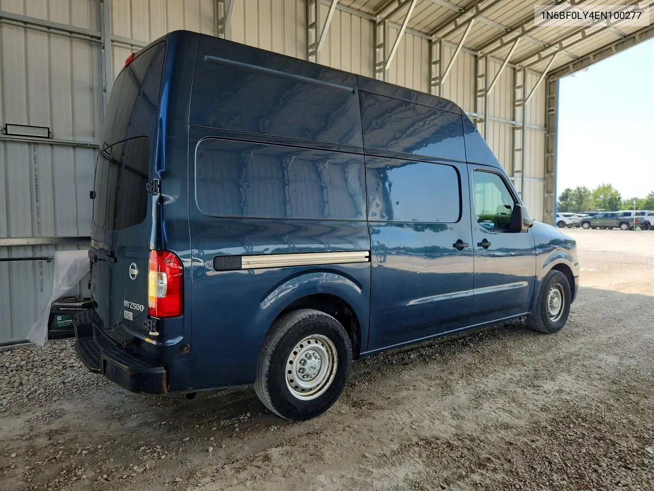 2014 Nissan Nv 2500 VIN: 1N6BF0LY4EN100277 Lot: 61520486