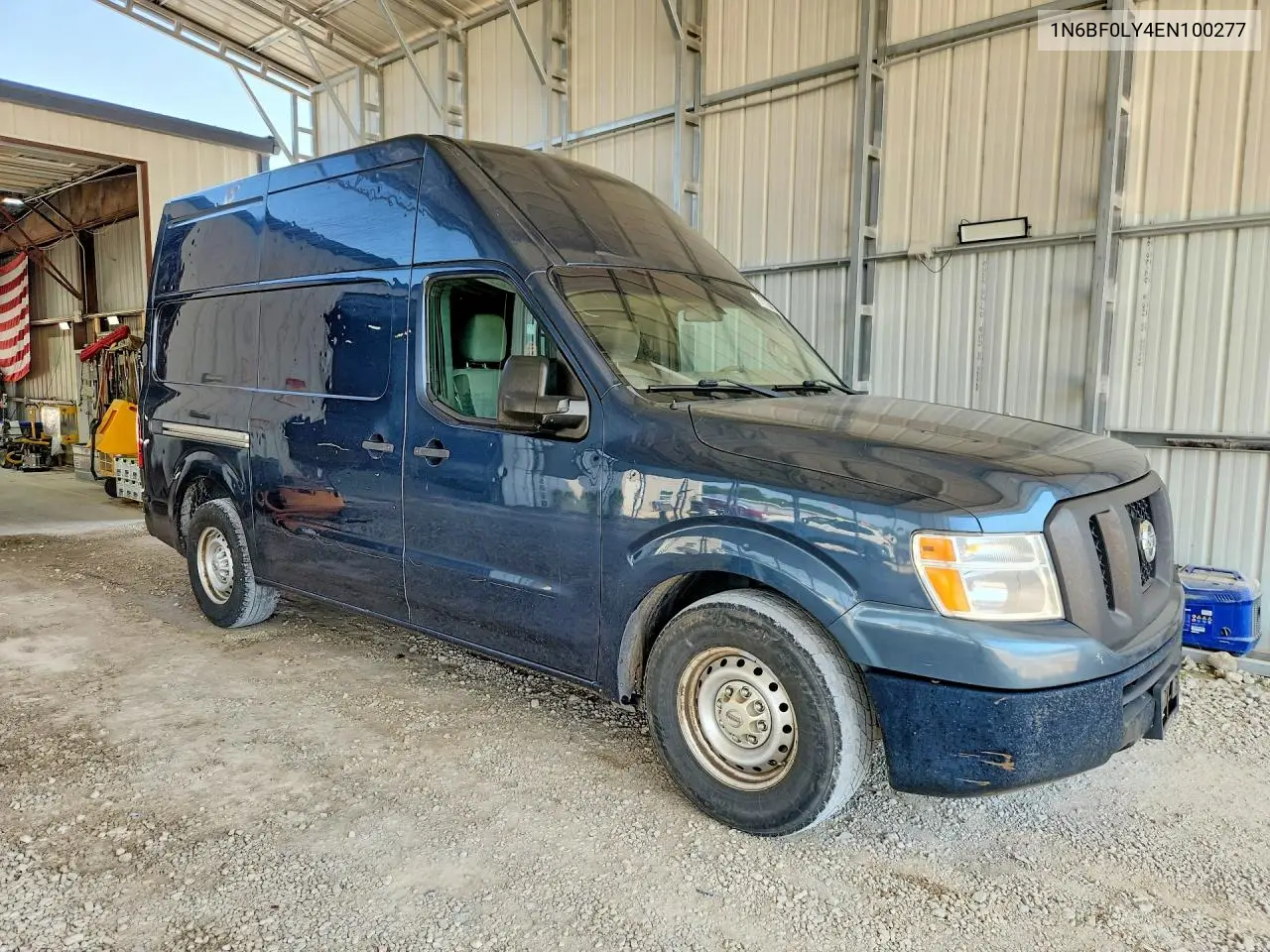2014 Nissan Nv 2500 VIN: 1N6BF0LY4EN100277 Lot: 61520486