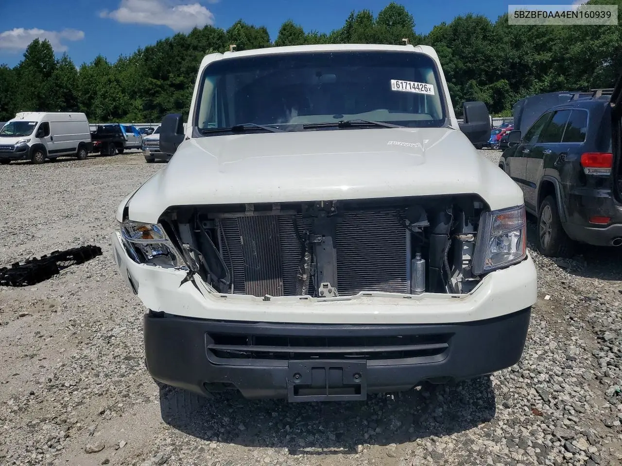 2014 Nissan Nv 3500 Hd S VIN: 5BZBF0AA4EN160939 Lot: 61714426