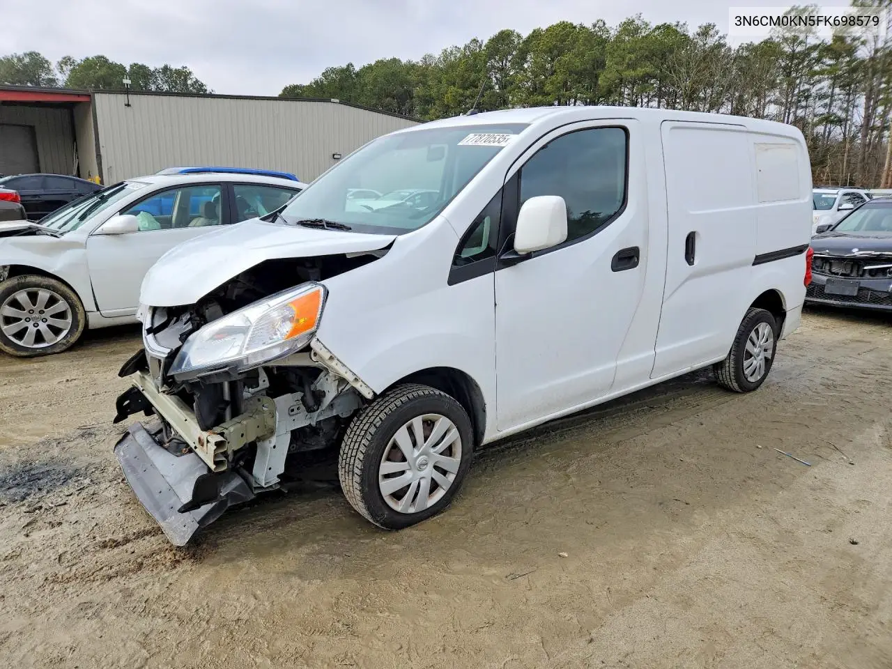 2015 Nissan Nv200 2.5 Cargo * R & D * Pri Fleet * VIN: 3N6CM0KN5FK698579 Lot: 50687706