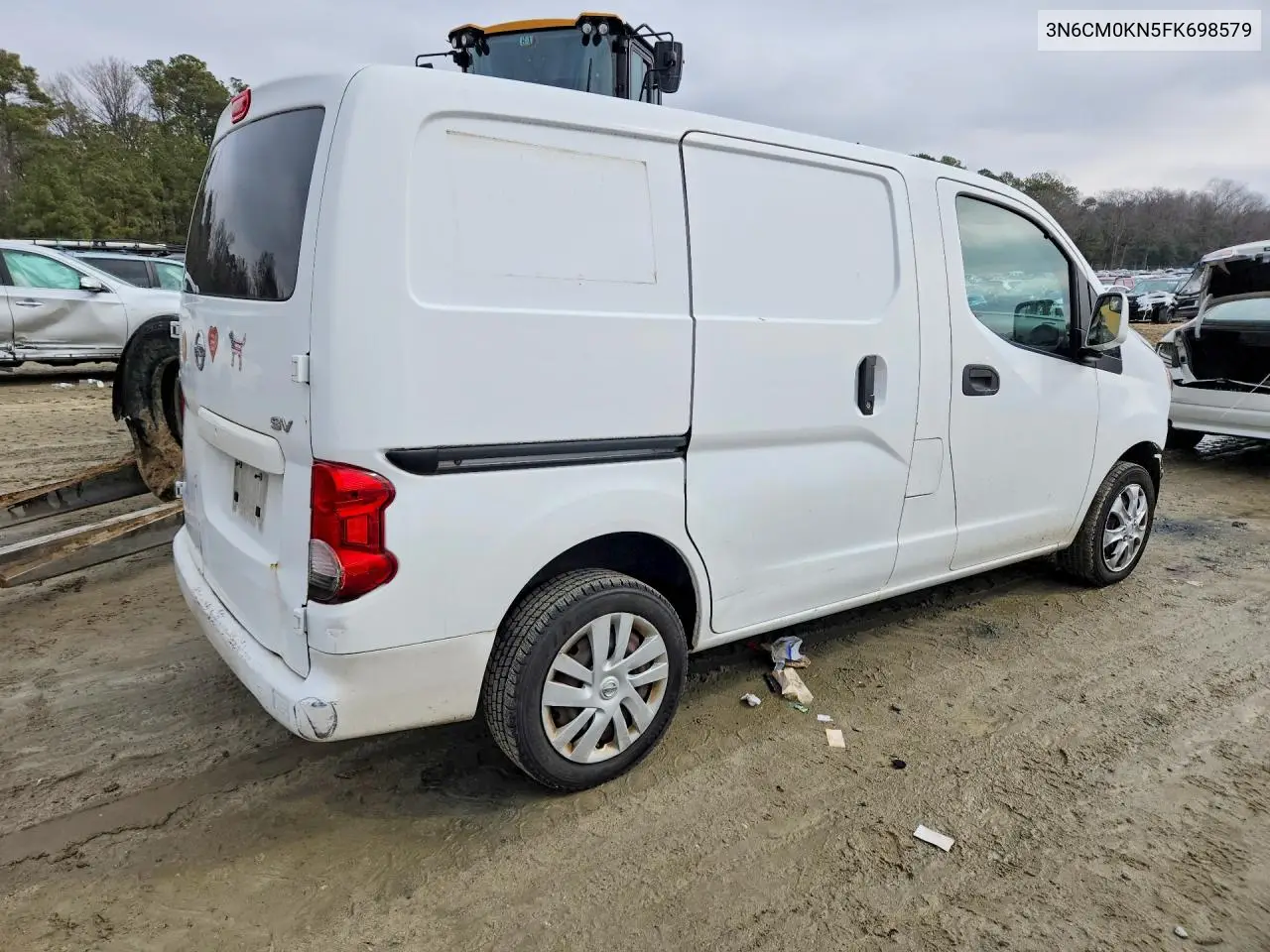 2015 Nissan Nv200 2.5 Cargo * R & D * Pri Fleet * VIN: 3N6CM0KN5FK698579 Lot: 50687706