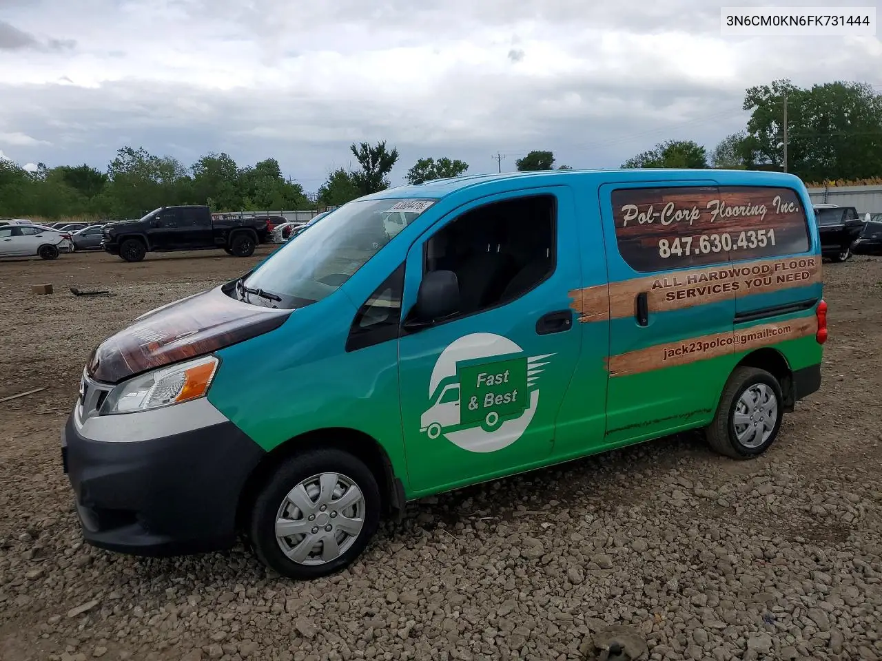 2015 Nissan Nv200 S VIN: 3N6CM0KN6FK731444 Lot: 53804416