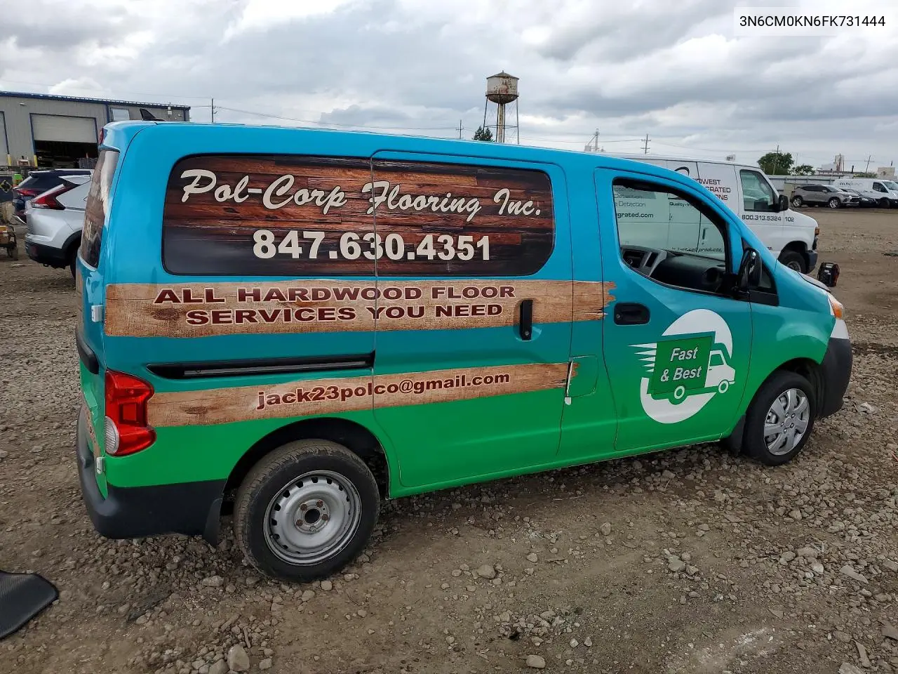 2015 Nissan Nv200 S VIN: 3N6CM0KN6FK731444 Lot: 53804416