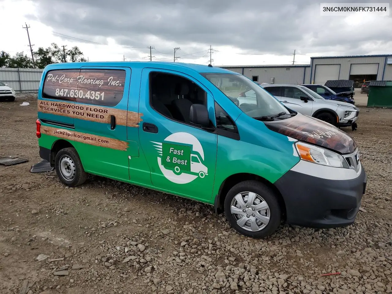 2015 Nissan Nv200 S VIN: 3N6CM0KN6FK731444 Lot: 53804416