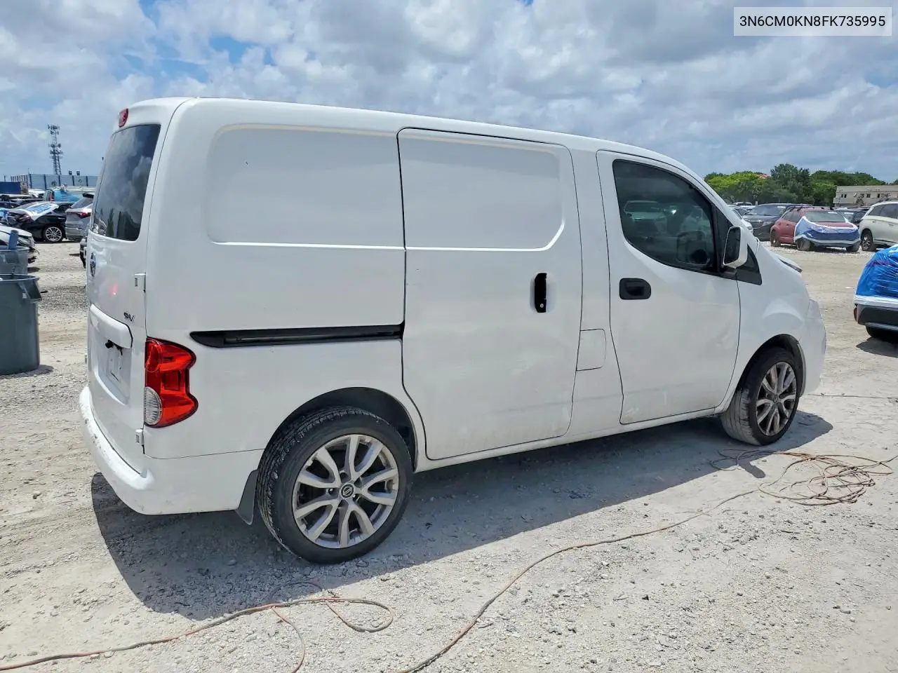 2015 Nissan Nv200 Sv VIN: 3N6CM0KN8FK735995 Lot: 55549626