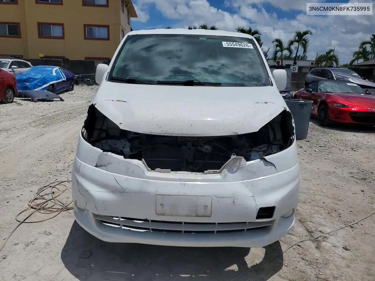2015 Nissan Nv200 Sv VIN: 3N6CM0KN8FK735995 Lot: 55549626