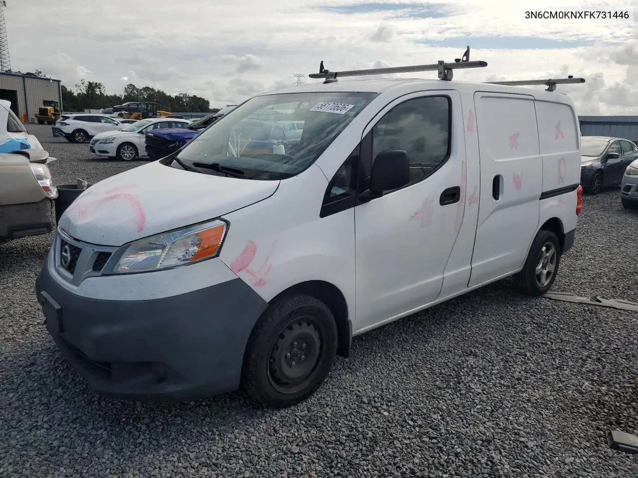 2015 Nissan Nv200 Delivery Van VIN: 3N6CM0KNXFK731446 Lot: 56170606