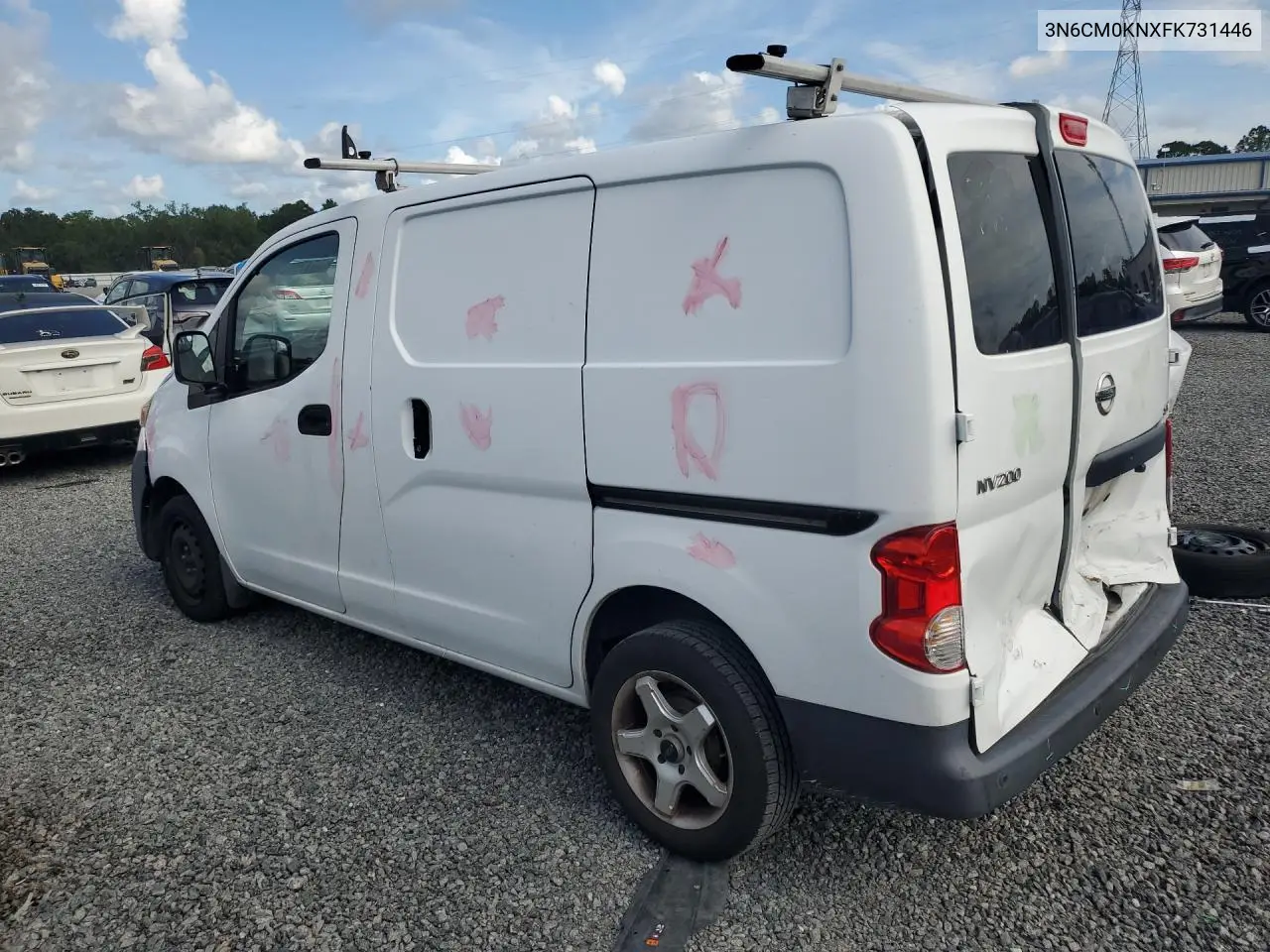 2015 Nissan Nv200 Delivery Van VIN: 3N6CM0KNXFK731446 Lot: 56170606