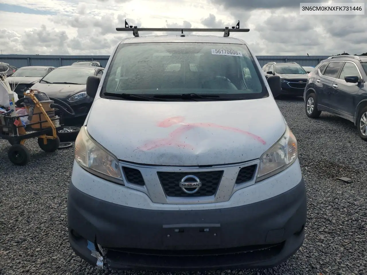 2015 Nissan Nv200 Delivery Van VIN: 3N6CM0KNXFK731446 Lot: 56170606