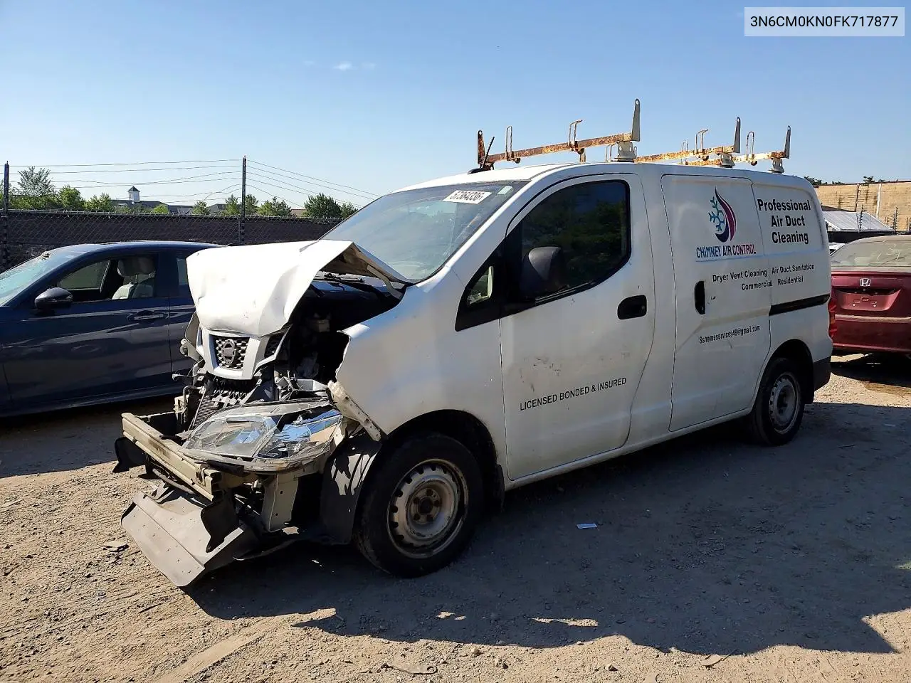 2015 Nissan Nv200 Sv VIN: 3N6CM0KN0FK717877 Lot: 57364336