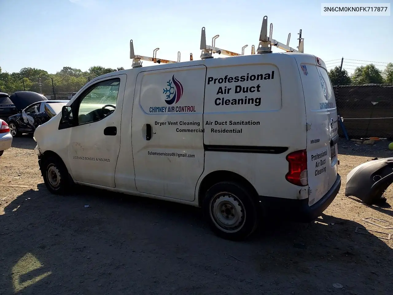 2015 Nissan Nv200 Sv VIN: 3N6CM0KN0FK717877 Lot: 57364336