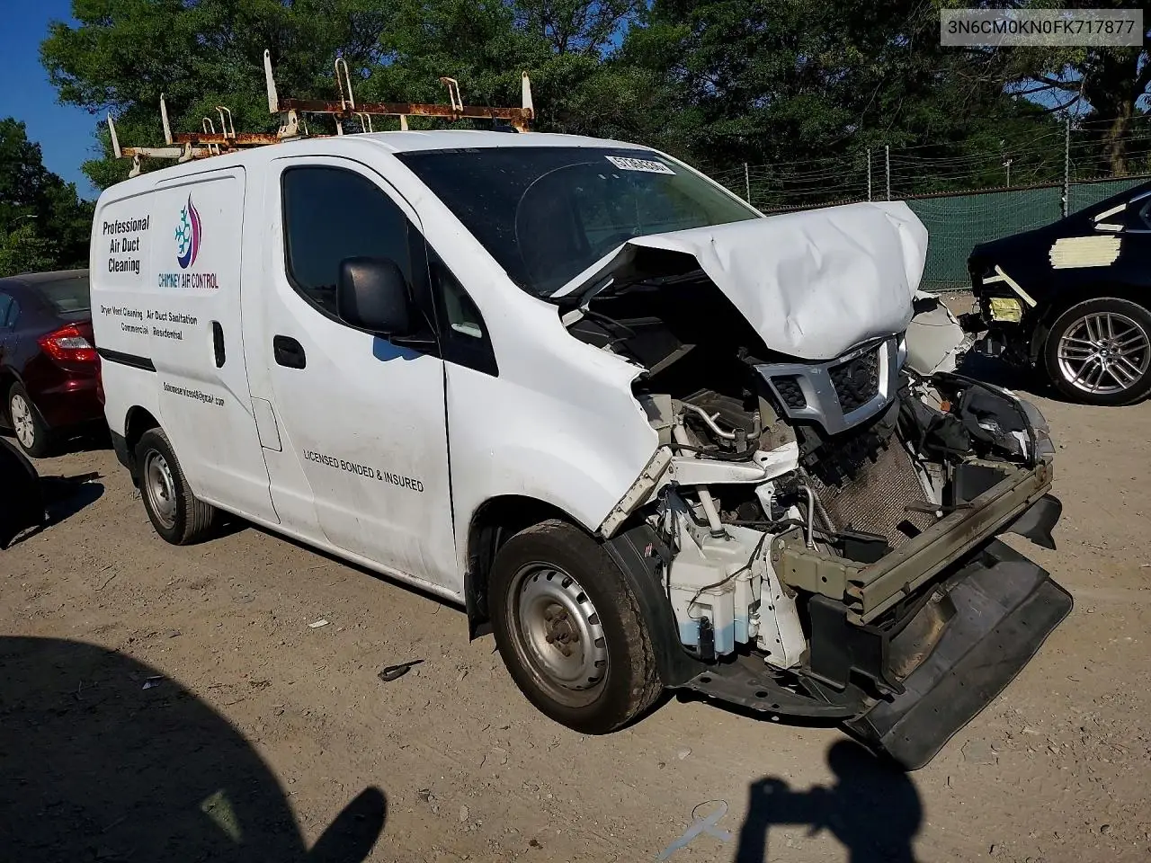 2015 Nissan Nv200 Sv VIN: 3N6CM0KN0FK717877 Lot: 57364336