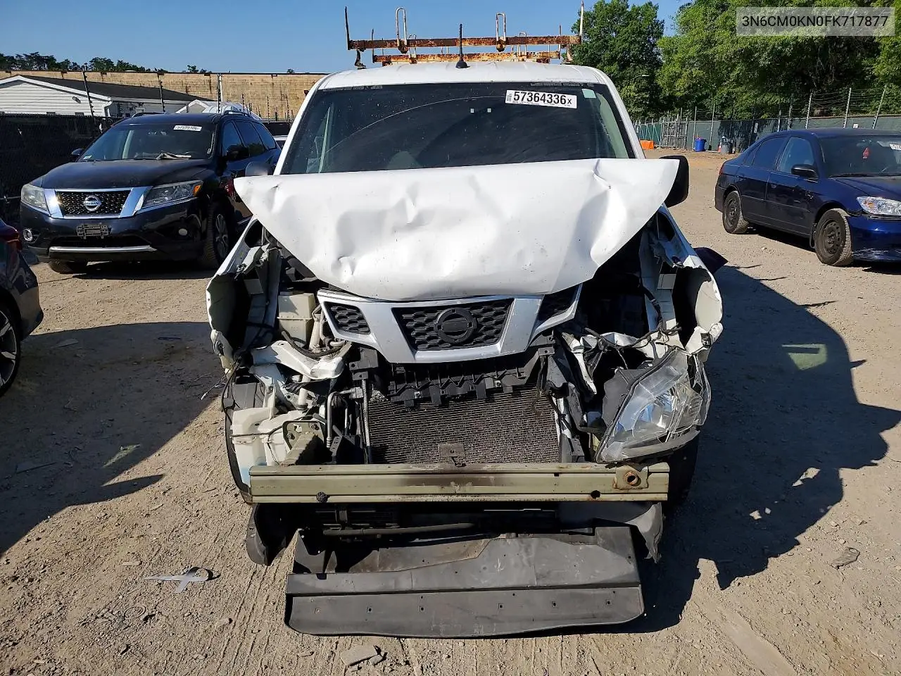 2015 Nissan Nv200 Sv VIN: 3N6CM0KN0FK717877 Lot: 57364336