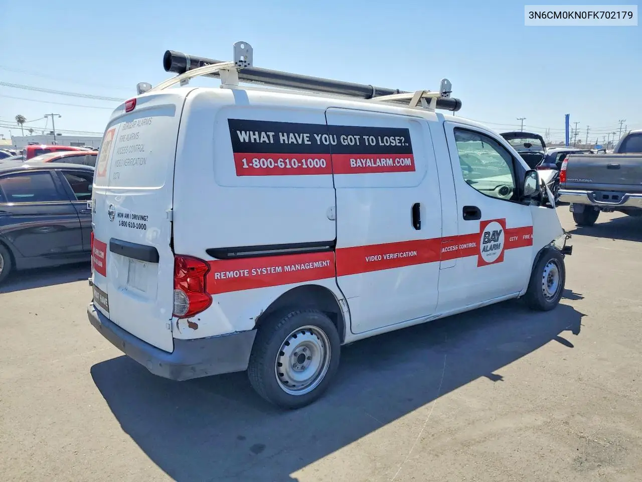 2015 Nissan Nv200 S VIN: 3N6CM0KN0FK702179 Lot: 57667146