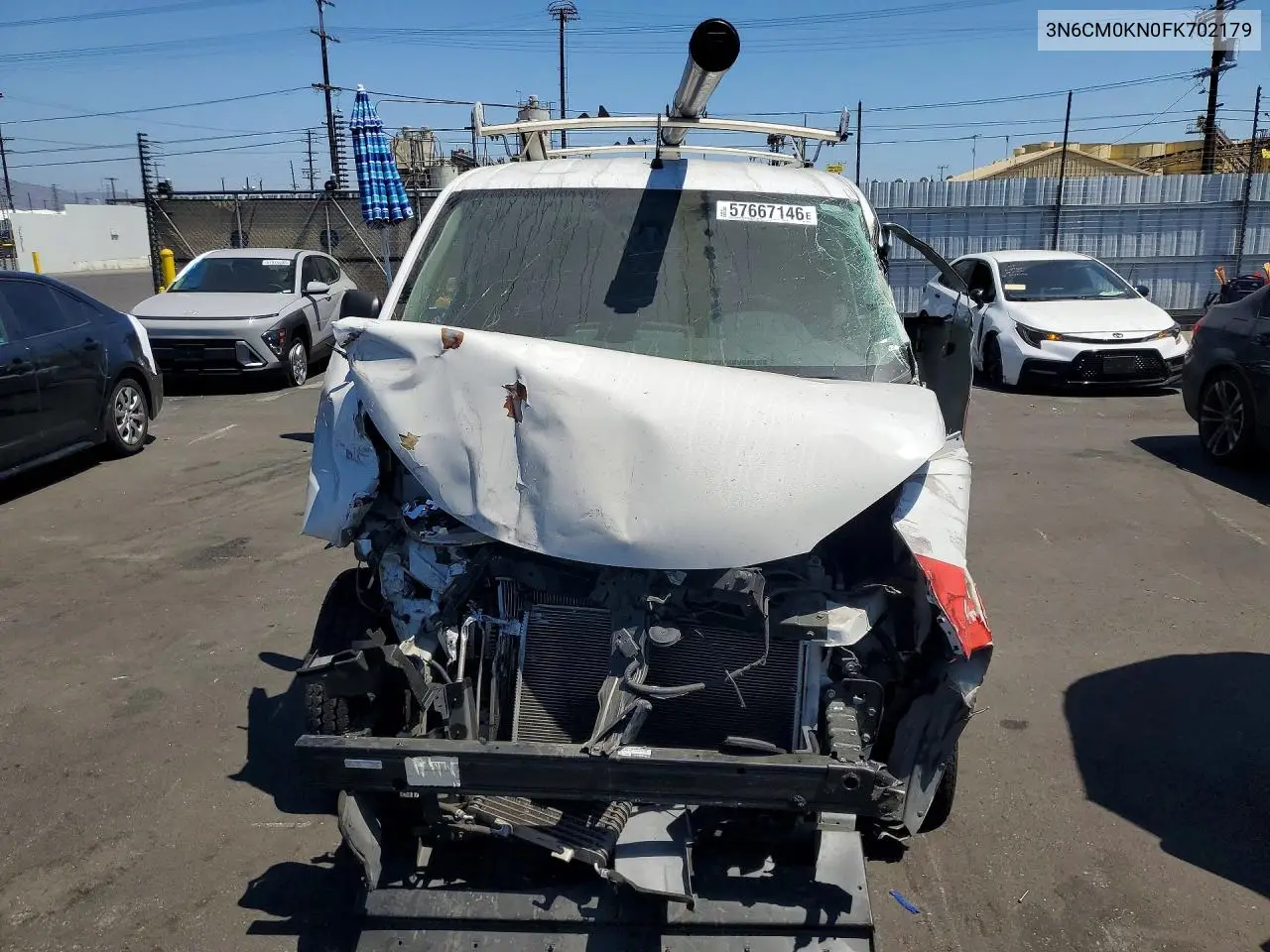 2015 Nissan Nv200 S VIN: 3N6CM0KN0FK702179 Lot: 57667146
