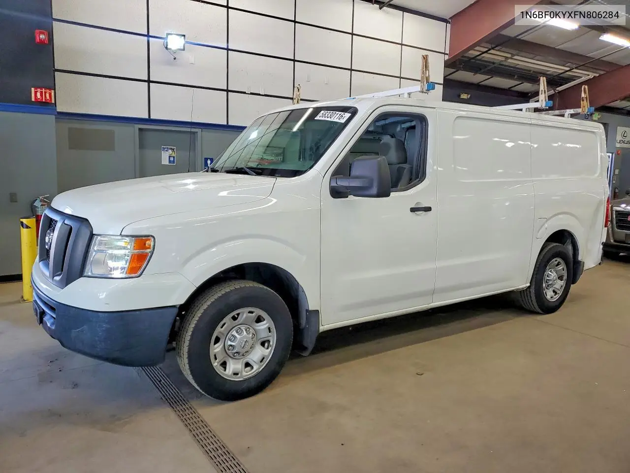 2015 Nissan Nv 2500 Hd Sv VIN: 1N6BF0KYXFN806284 Lot: 58330116